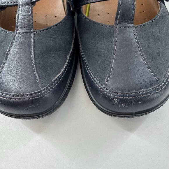 Hotter Comfort Concept Women's Shoes Size 7 Blue UK 5 Made England - Picture 3 of 9